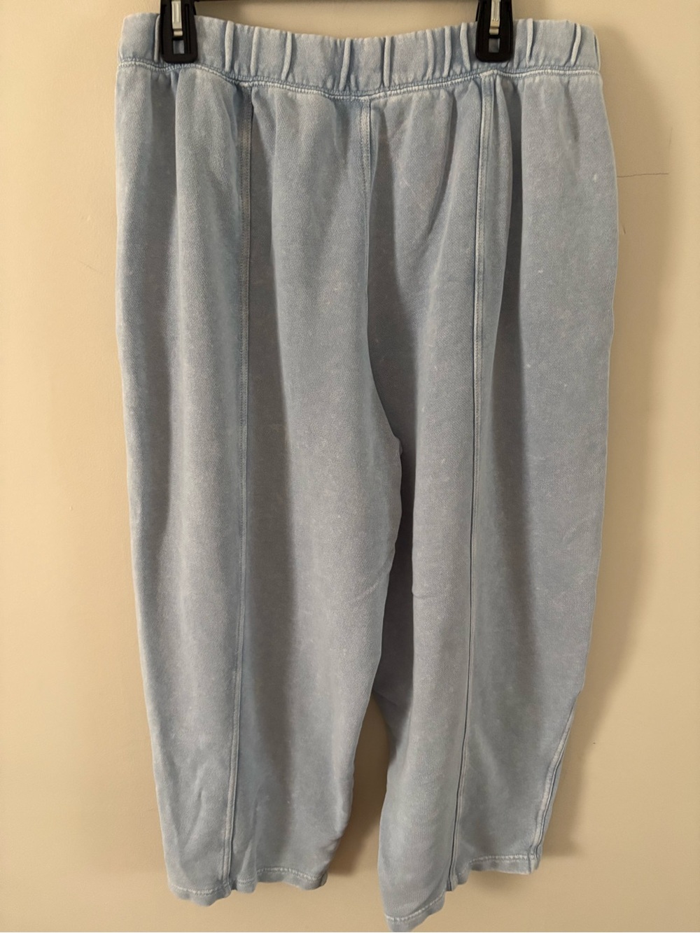AERIE Seams Right Barrel Leg Sweatpants Sz L tall - Picture 9 of 9